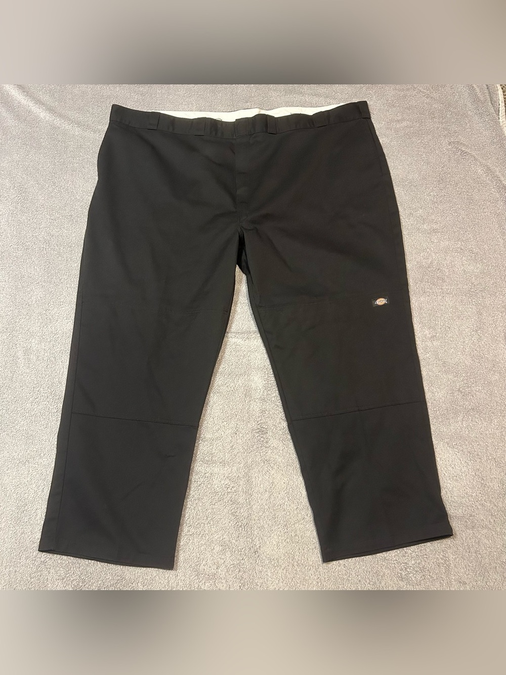 Dickies Loose Fit Double Knee Work Pants Men 56x30 Black